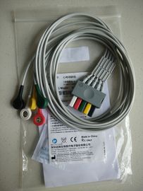 سلك Mindray EL6502B ECG 5-LEAD، SNAP، ADU، TPU، IEC - 0010-30-42736
