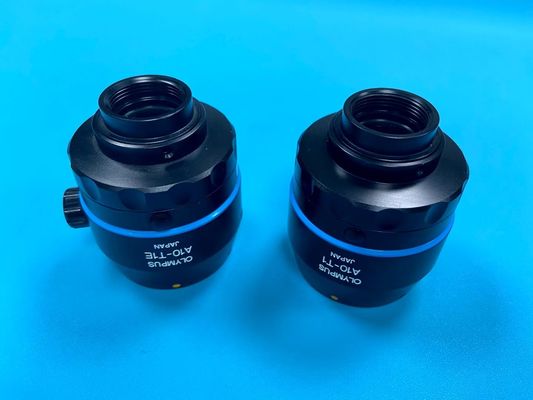 العدسة التركيزية لـ Olympus A10-T1E تتصل برأس الكاميرا