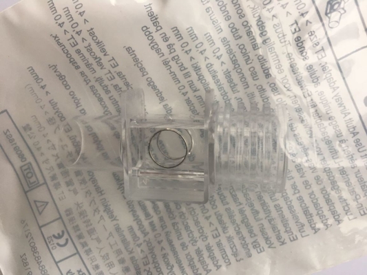 محول طرق التنفس etCO2 لمرة واحدة، للبالغين، لاستخدام ET 4mm